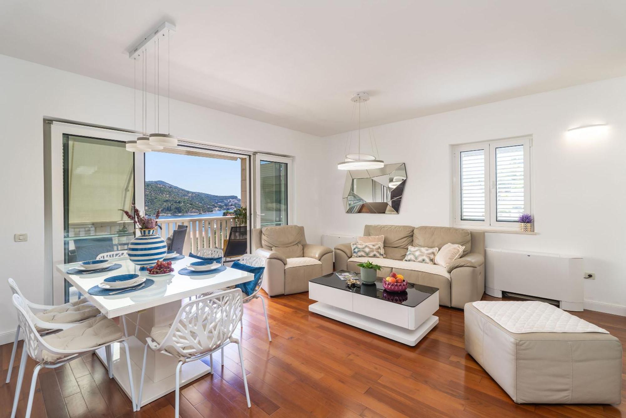 Seaview Elegance Apartment Zaton  Extérieur photo